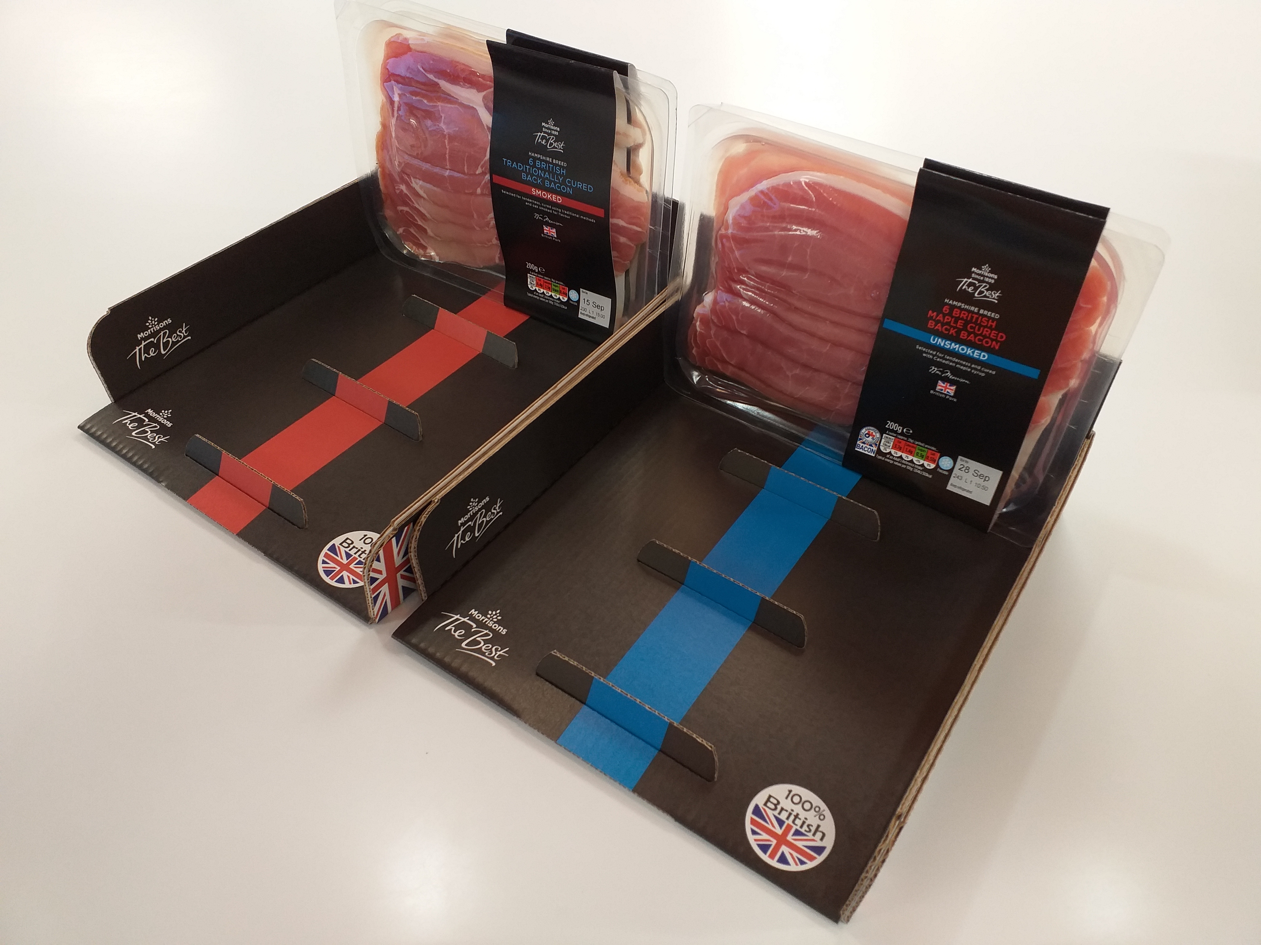 Morrisons’ Best Bacon sizzles on shelf thanks to new packaging solution