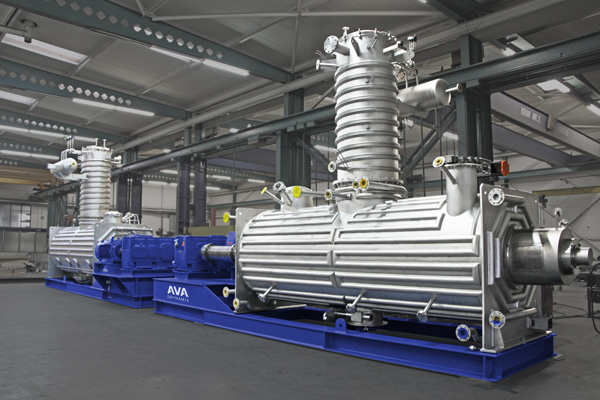 HIGH-TEMPERATURE DRYER FOR FLAME RETARDANTS IN INDUSTRIAL SCALE