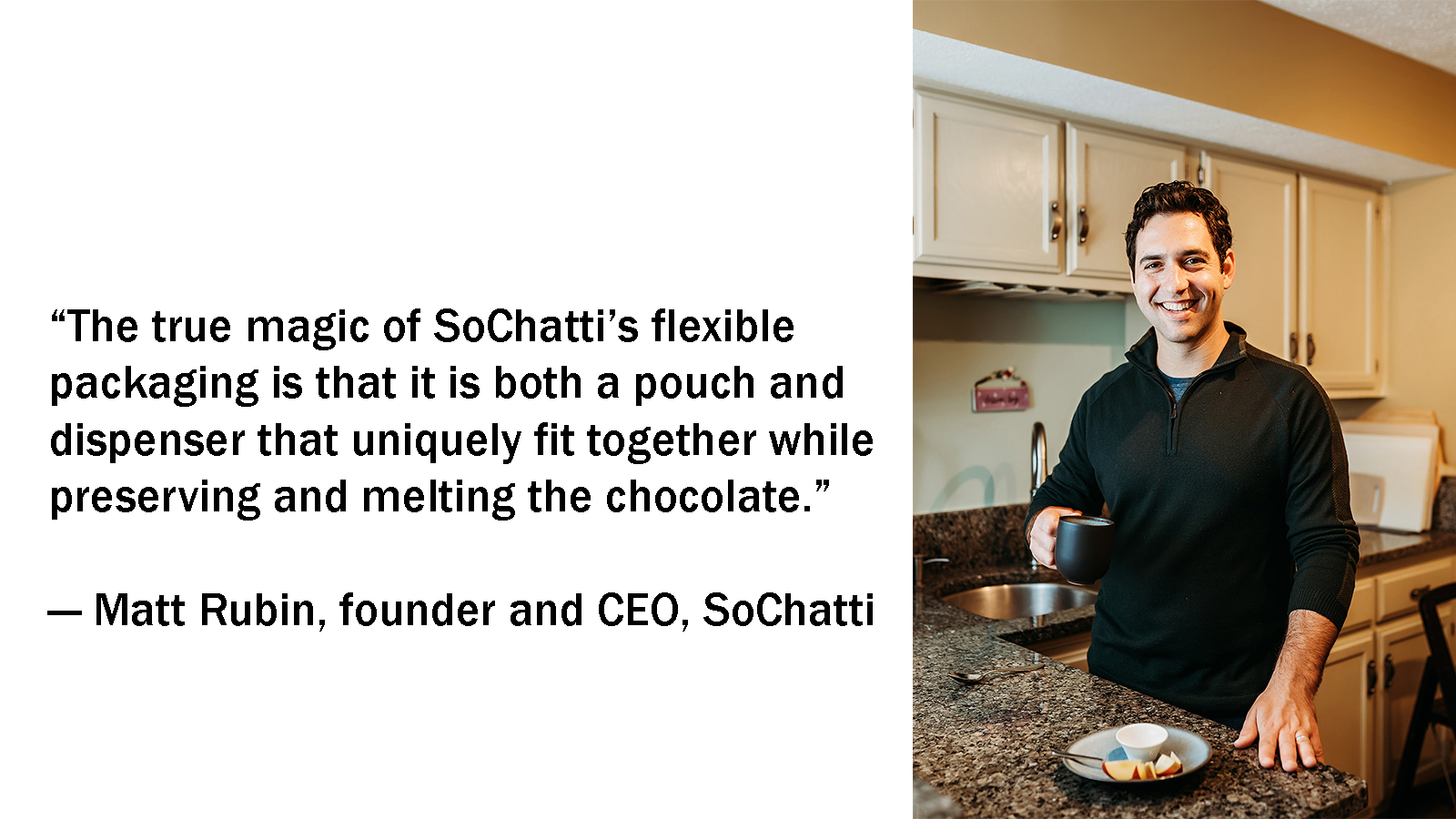 Pouch Makes Gourmet ‘Real Chocolate on Tap’ Possible